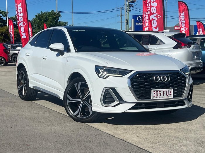 2020 Audi Q3 40 TFSI S line F3 MY21 Four Wheel Drive White