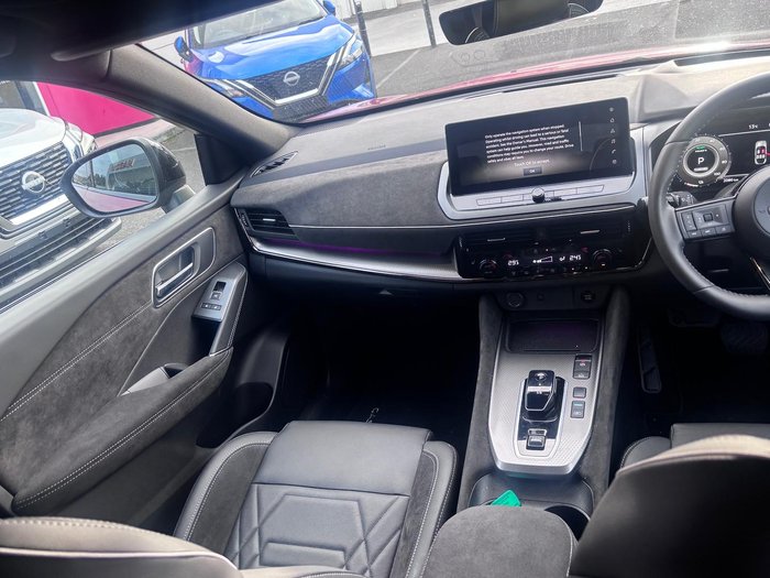 2024 Nissan QASHQAI N-DESIGN e-POWER J12 MY25 Fuji Sunset Red with Onyx Black Roof