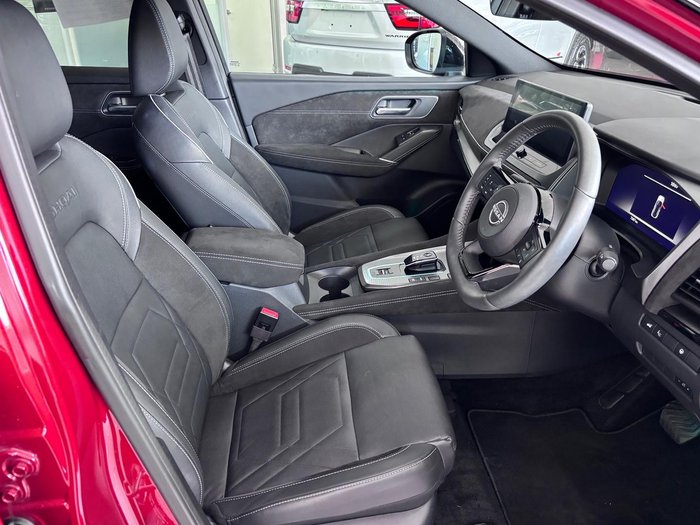 2025 Nissan QASHQAI N-DESIGN e-POWER J12 MY25 Fuji Sunset Red with Onyx Black Roof