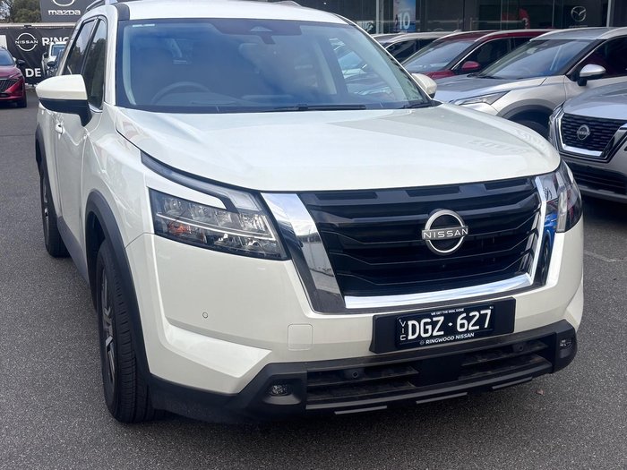 2024 Nissan Pathfinder Ti R53 MY24 4X4 On Demand Ivory Pearl