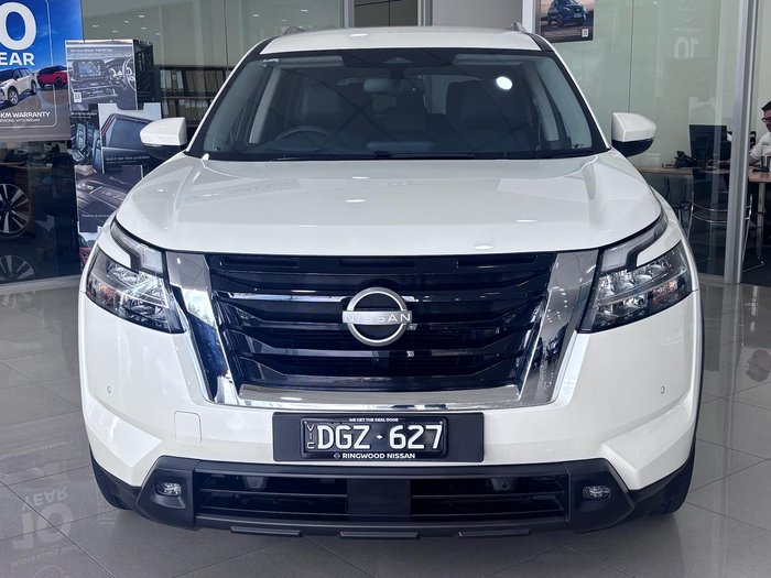 2024 Nissan Pathfinder Ti R53 MY24 4X4 On Demand Ivory Pearl