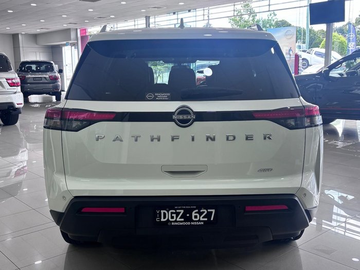 2024 Nissan Pathfinder Ti R53 MY24 4X4 On Demand Ivory Pearl