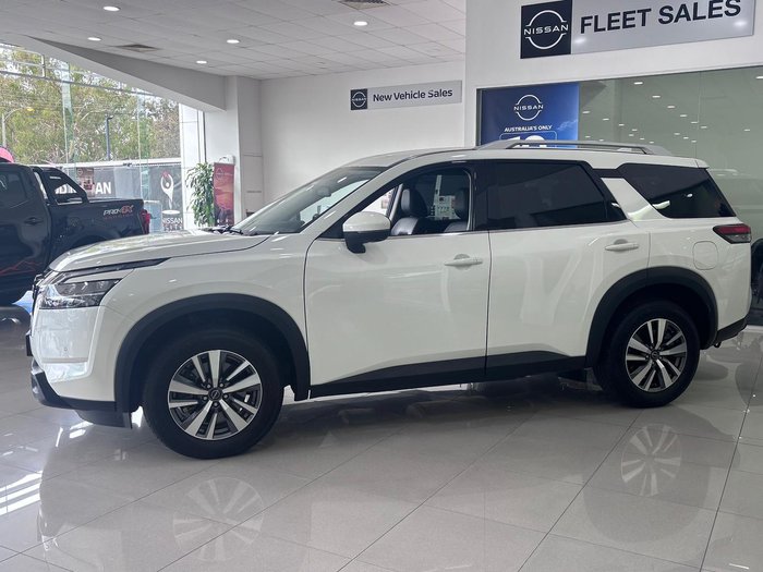 2024 Nissan Pathfinder Ti R53 MY24 4X4 On Demand Ivory Pearl