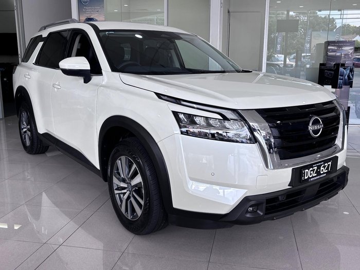 2024 Nissan Pathfinder Ti R53 MY24 4X4 On Demand Ivory Pearl