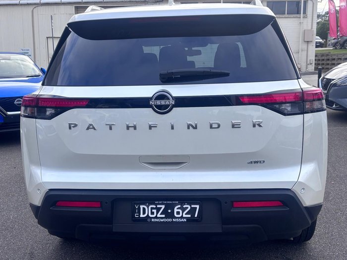 2024 Nissan Pathfinder Ti R53 MY24 4X4 On Demand Ivory Pearl