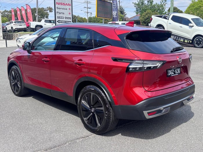 2025 Nissan QASHQAI Ti J12 MY25 Fuji Sunset Red