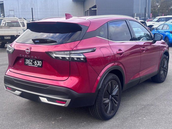 2025 Nissan QASHQAI Ti J12 MY25 Fuji Sunset Red