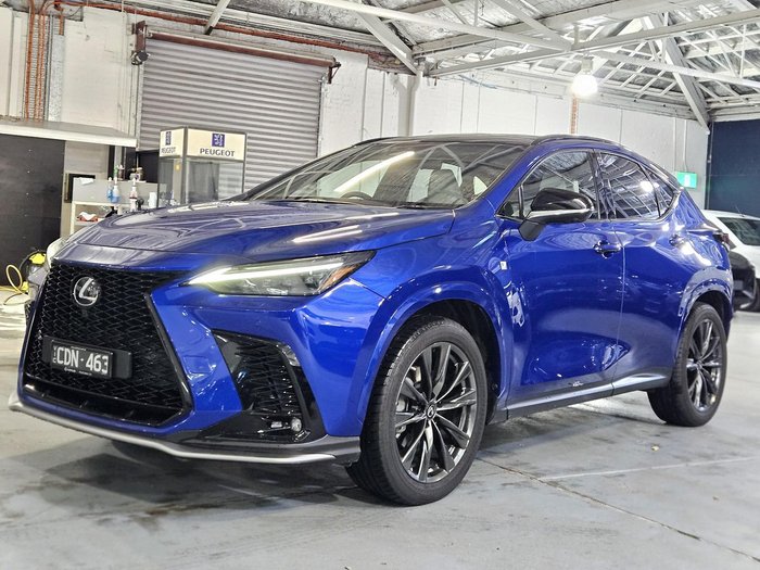 2022 Lexus NX 350 F Sport TAZA25R AWD Cobalt Mica
