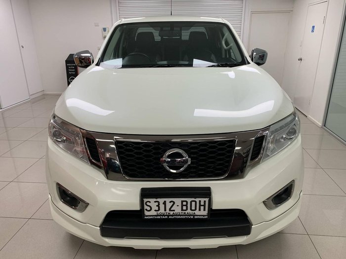 2017 Nissan Navara ST N-SPORT D23 Series 2 4X4 Dual Range White Diamond