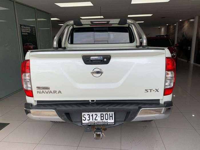 2017 Nissan Navara ST N-SPORT D23 Series 2 4X4 Dual Range White Diamond