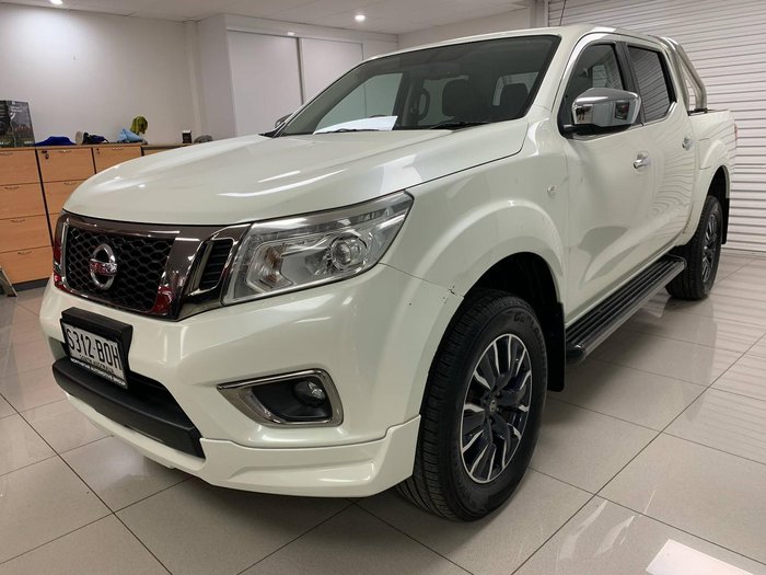 2017 Nissan Navara ST N-SPORT D23 Series 2 4X4 Dual Range White Diamond