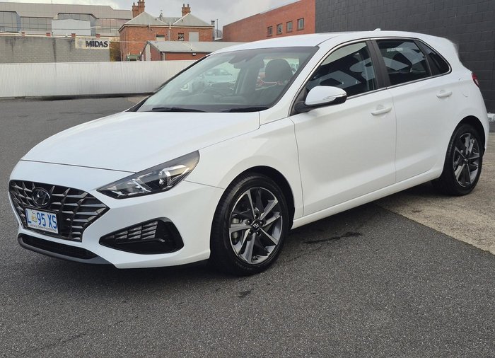 2021 Hyundai i30 Active PD.V4 MY22 Polar White