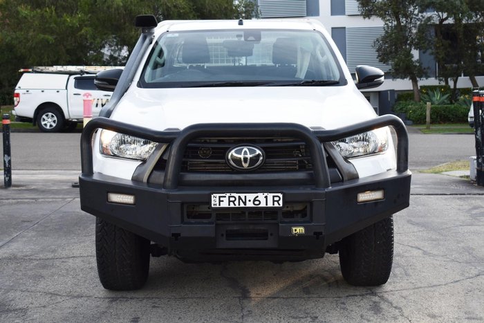 2021 Toyota Hilux SR GUN126R 4X4 Dual Range Glacier White