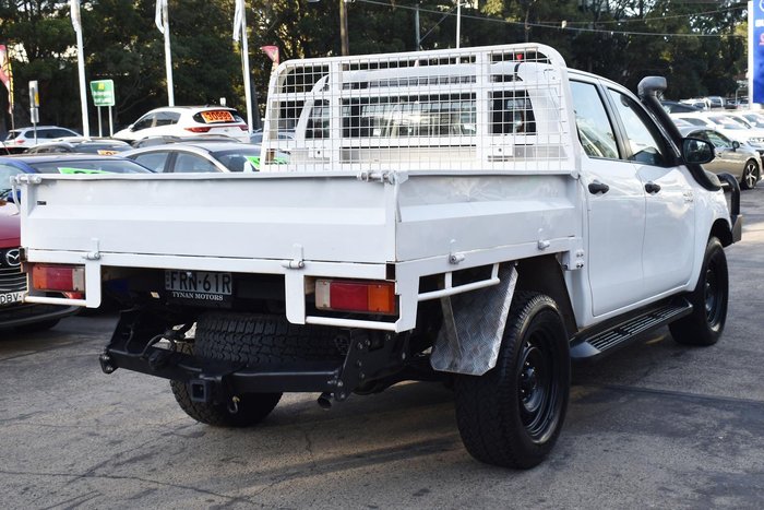 2021 Toyota Hilux SR GUN126R 4X4 Dual Range Glacier White