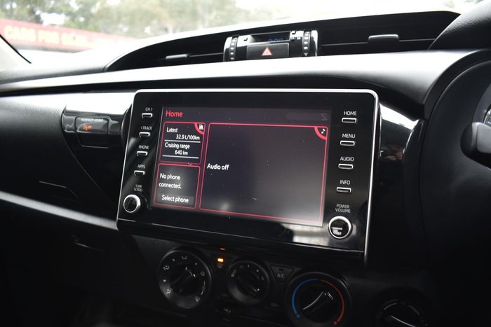 2021 Toyota Hilux SR GUN126R 4X4 Dual Range Glacier White