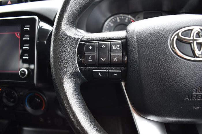 2021 Toyota Hilux SR GUN126R 4X4 Dual Range Glacier White