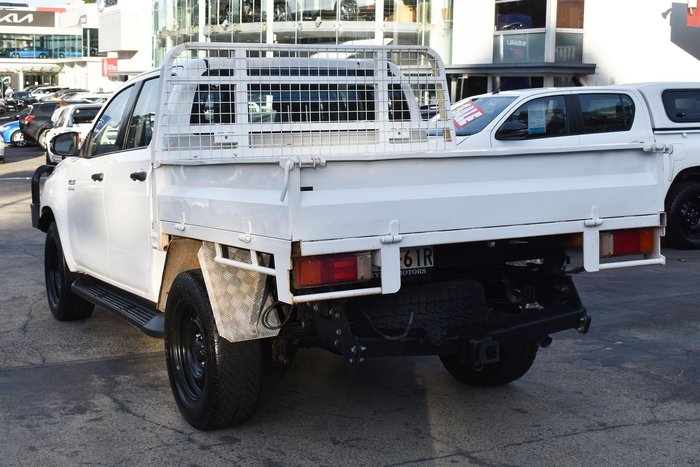 2021 Toyota Hilux SR GUN126R 4X4 Dual Range Glacier White