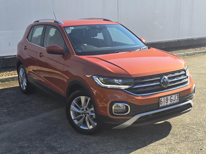 2022 Volkswagen T-Cross 85TSI Style C11 MY23 Energetic Orange
