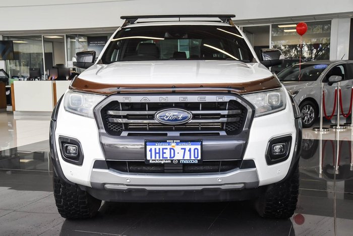 2020 Ford Ranger Wildtrak PX MkIII MY20.25 4X4 Dual Range Arctic White