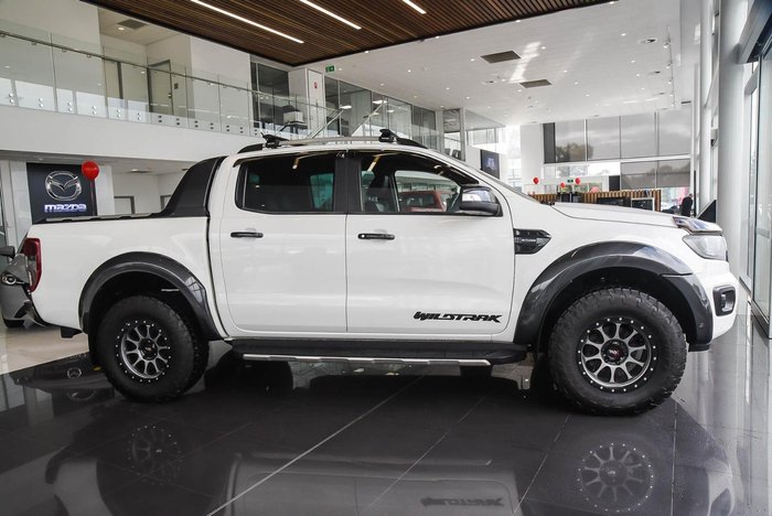 2020 Ford Ranger Wildtrak PX MkIII MY20.25 4X4 Dual Range Arctic White