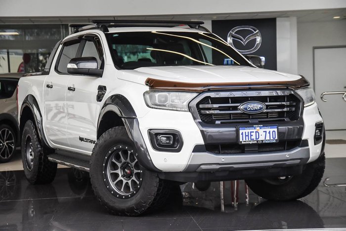 2020 Ford Ranger Wildtrak PX MkIII MY20.25 4X4 Dual Range Arctic White