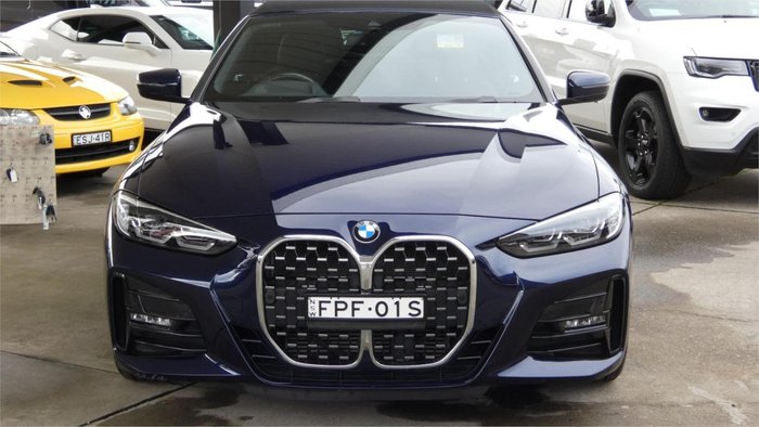 2021 BMW 4 Series 420i M Sport G22 Blue