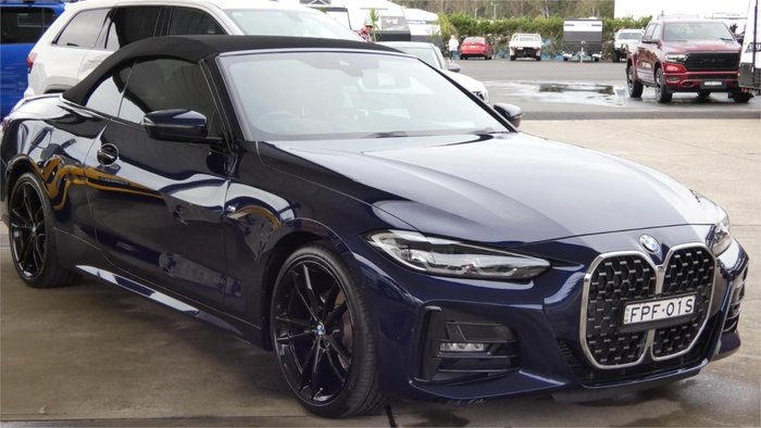2021 BMW 4 Series 420i M Sport G22 Blue