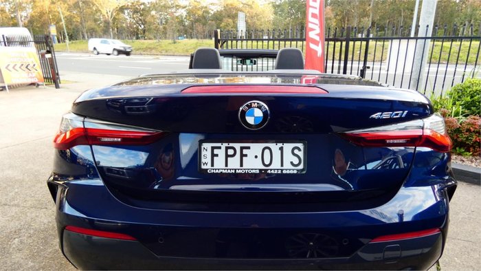 2021 BMW 4 Series 420i M Sport G22 Blue