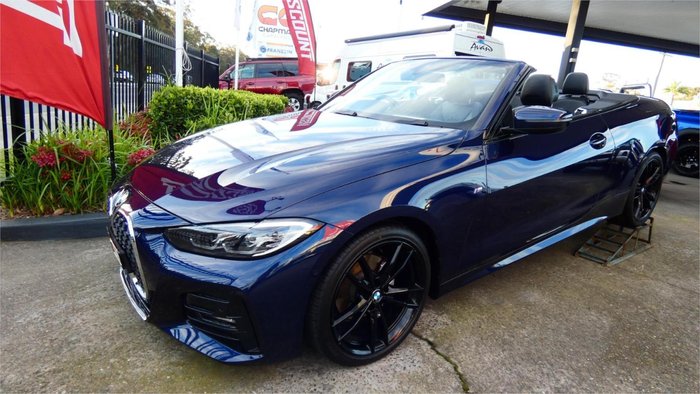 2021 BMW 4 Series 420i M Sport G22 Blue