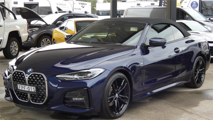 2021 BMW 4 Series 420i M Sport G22 Blue