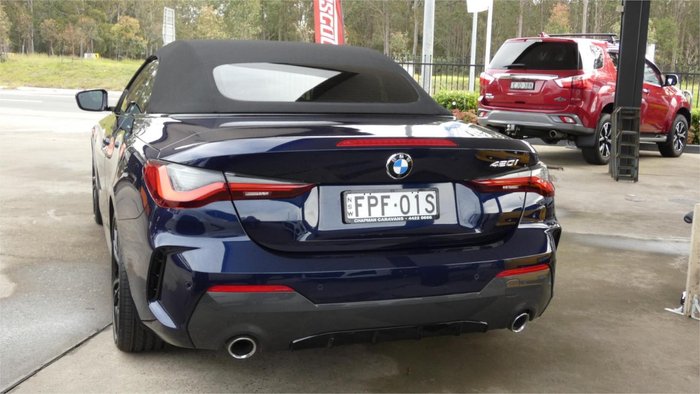 2021 BMW 4 Series 420i M Sport G22 Blue