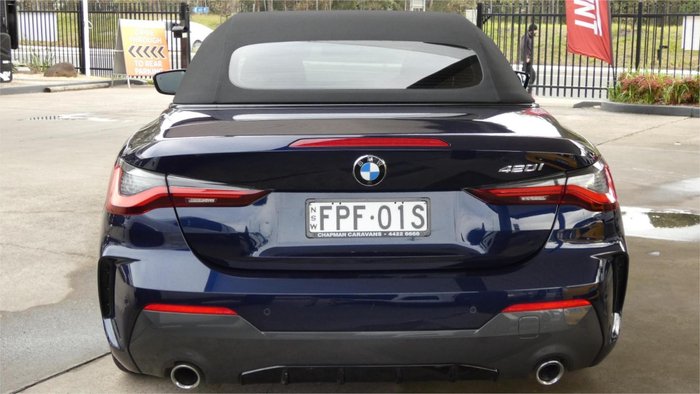 2021 BMW 4 Series 420i M Sport G22 Blue