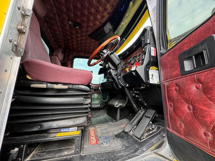 2007 Kenworth T404sar Day Cab DAY CAB Yellow