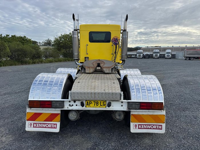 2007 Kenworth T404sar Day Cab DAY CAB Yellow