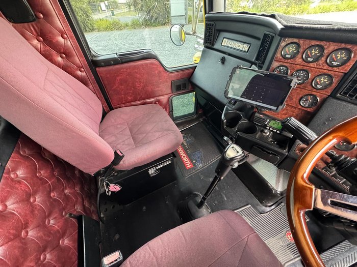 2007 Kenworth T404sar Day Cab DAY CAB Yellow