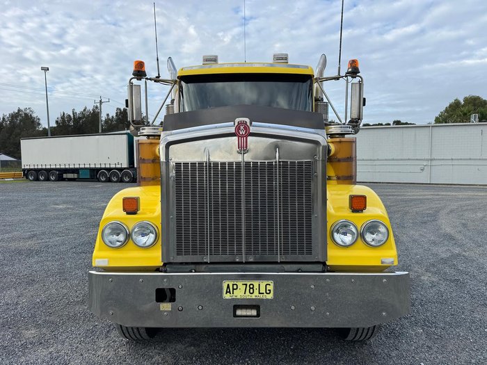 2007 Kenworth T404sar Day Cab DAY CAB Yellow