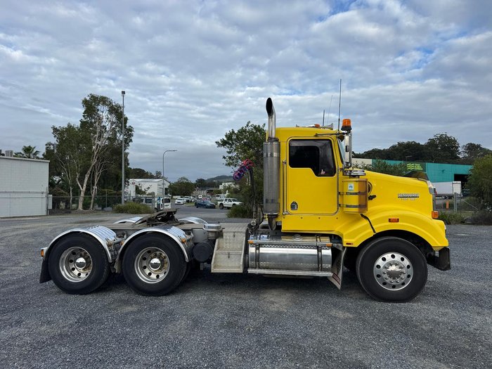 2007 Kenworth T404sar Day Cab DAY CAB Yellow