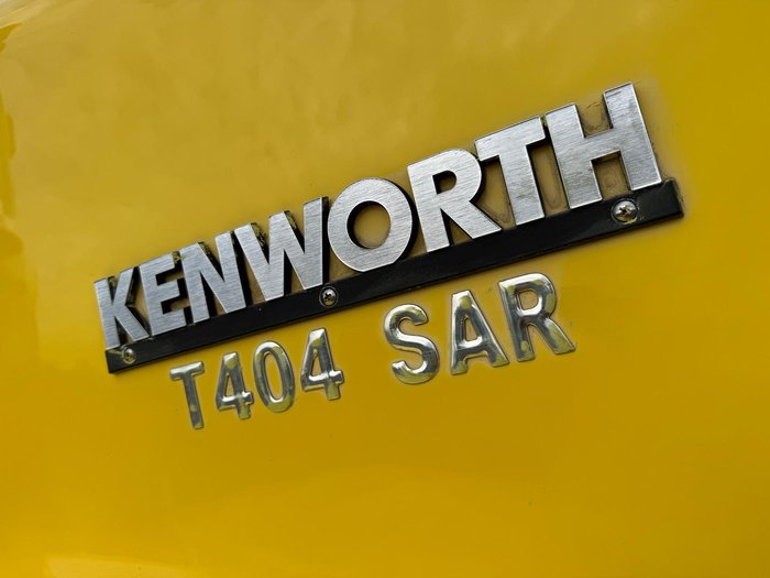 2007 Kenworth T404sar Day Cab DAY CAB Yellow