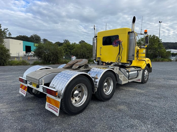 2007 Kenworth T404sar Day Cab DAY CAB Yellow