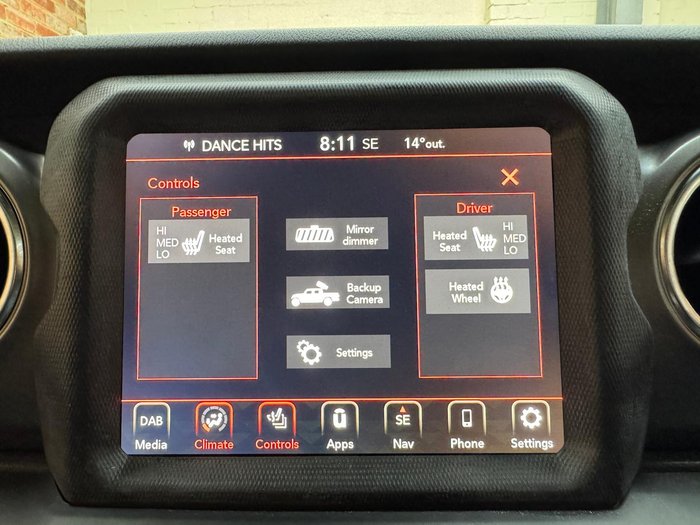 2021 Jeep Gladiator Rubicon JT MY21 V2 4X4 On Demand Gecko