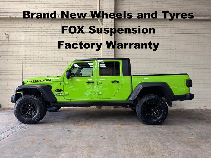 2021 Jeep Gladiator Rubicon JT MY21 V2 4X4 On Demand Gecko