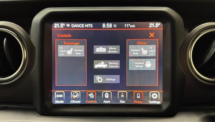 2021 Jeep Gladiator Rubicon JT MY21 V2 4X4 On Demand Gecko