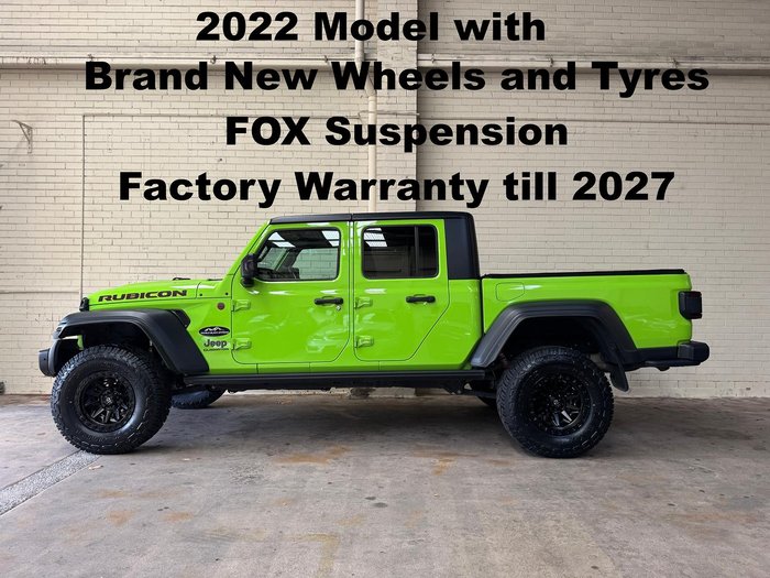 2021 Jeep Gladiator Rubicon JT MY21 V2 4X4 On Demand Gecko