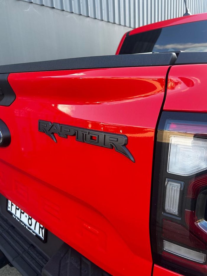 2025 Ford Ranger Raptor MY25.25 4X4 Dual Range Code Orange