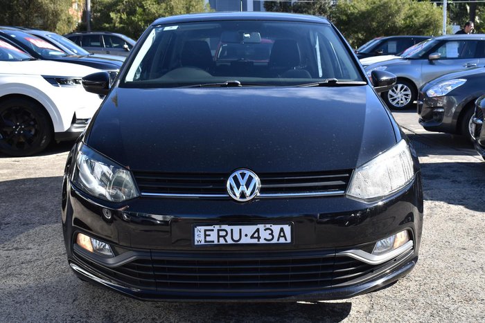 2014 Volkswagen Polo 66TSI Trendline 6R MY15 Deep Black
