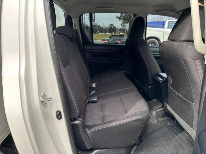 2019 Toyota Hilux Rugged GUN126R 4X4 Dual Range Glacier White