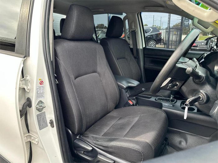 2019 Toyota Hilux Rugged GUN126R 4X4 Dual Range Glacier White