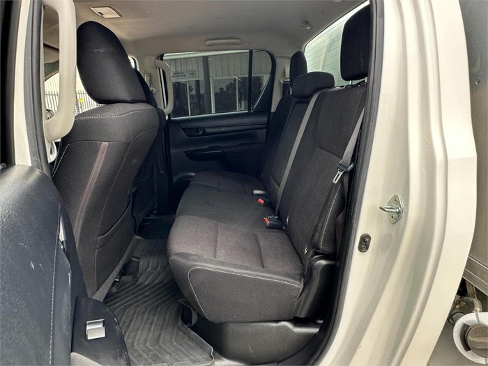 2019 Toyota Hilux Rugged GUN126R 4X4 Dual Range Glacier White
