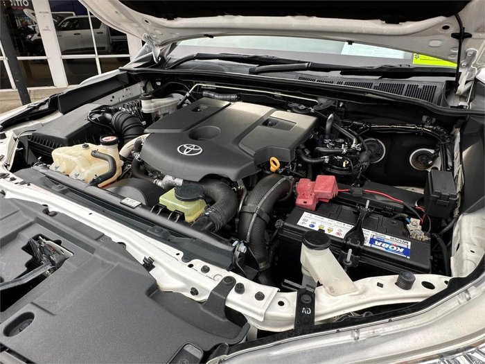 2019 Toyota Hilux Rugged GUN126R 4X4 Dual Range Glacier White