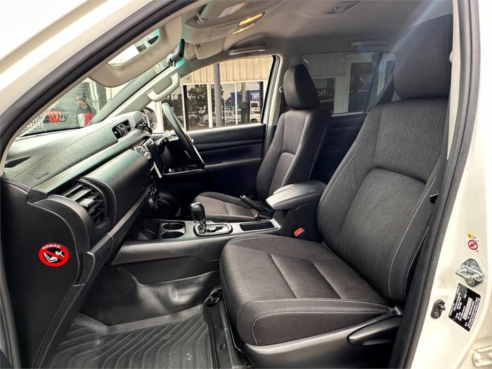 2019 Toyota Hilux Rugged GUN126R 4X4 Dual Range Glacier White